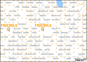 map of Foucauld