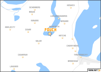 map of Fouch