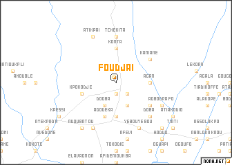 map of Foudjaï