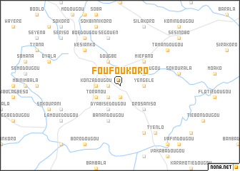 map of Foufoukoro