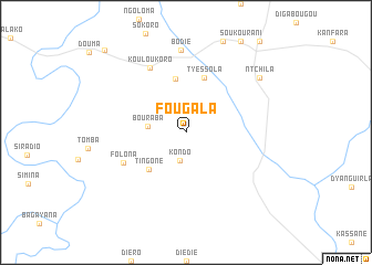 map of Fougala