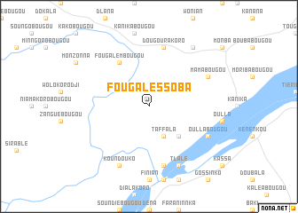 map of Fougalessoba