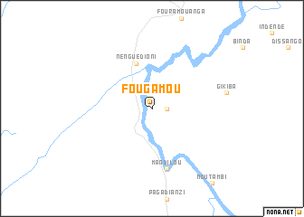 map of Fougamou