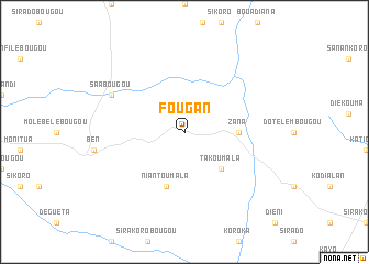 map of Fougan