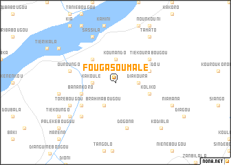 map of Fouga Soumale