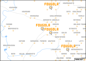 map of Fougola