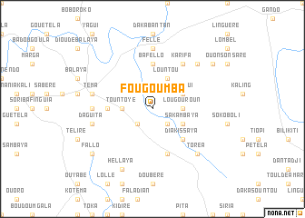 map of Fougoumba