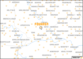 map of Fouhren