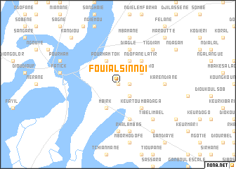 map of Fouial Sinndi