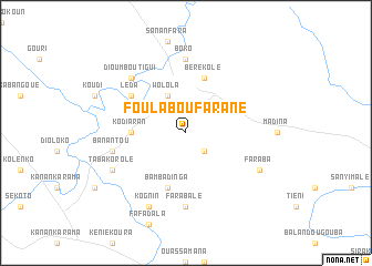 map of Foulaboufarané