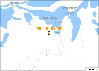 map of Foulamayong