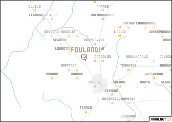 map of Foulandi