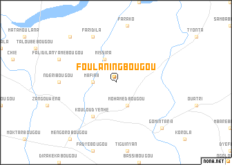 map of Foulaningbougou