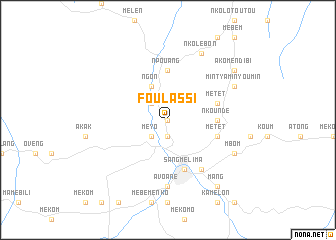 map of Foulassi