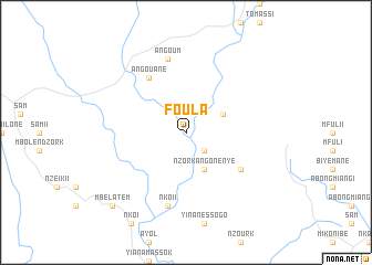 map of Foula