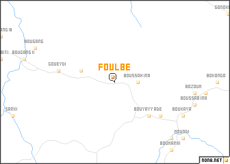 map of Foulbe