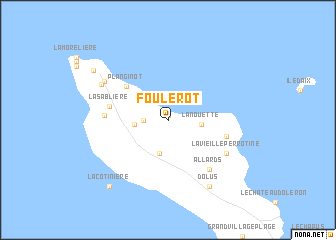 map of Foulerot