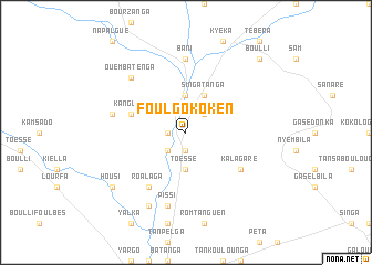 map of Foulgo Koken