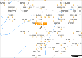 map of Foulgo