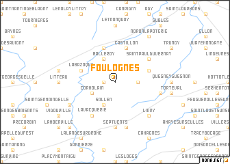 map of Foulognes