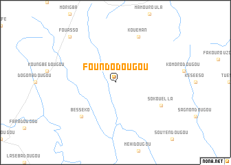 map of Foundodougou