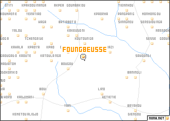 map of Foungbeusse