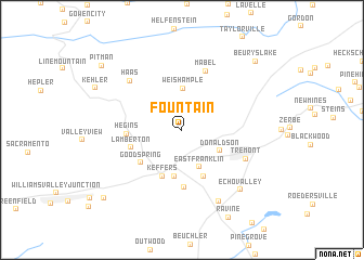 map of Fountain