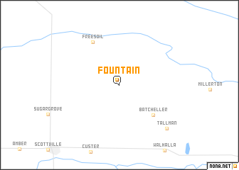 map of Fountain