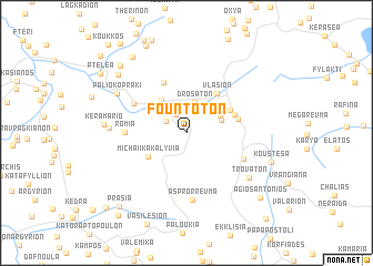 map of Fountotón