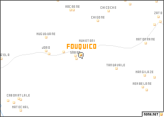 map of Fouquiço