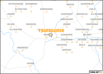map of Foura Guirké