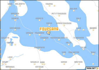 map of Fourgana