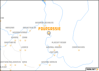 map of Fourgassie