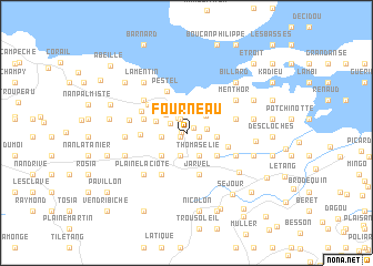 map of Fourneau