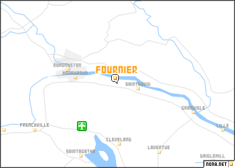 map of Fournier