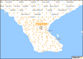 map of Fouron