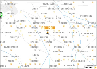 map of Fourou