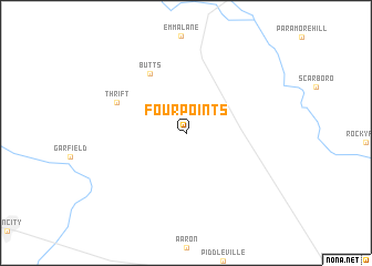 map of Four Points