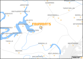 map of Four Points