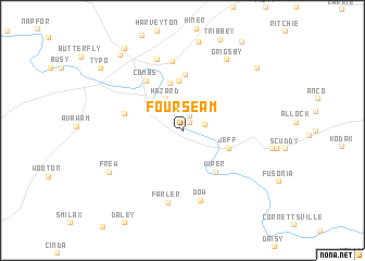 map of Fourseam