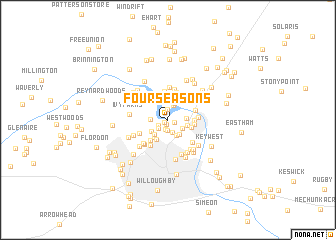 map of Four Seasons