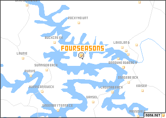 map of Four Seasons