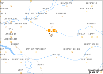 map of Fours