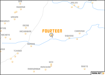 map of Fourteen