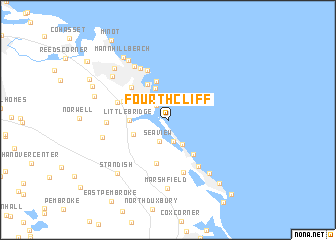 Fourth Cliff (United States - USA) map - nona.net