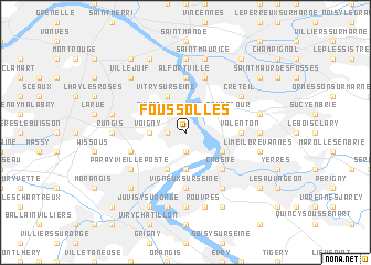 map of Foussolles