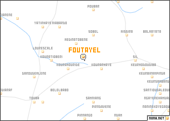 map of Foutayel