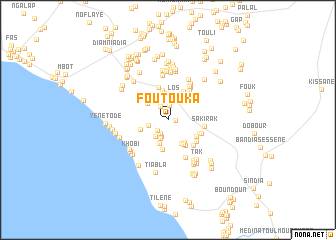 map of Foutouka