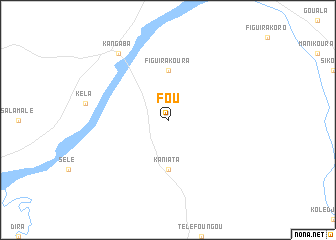 map of Fou