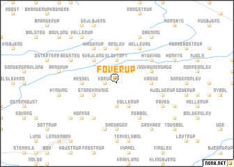 map of Foverup